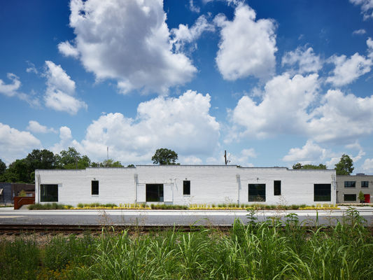 Customizable Commercial Steel Frame Building with Q235B Steel Texture ...